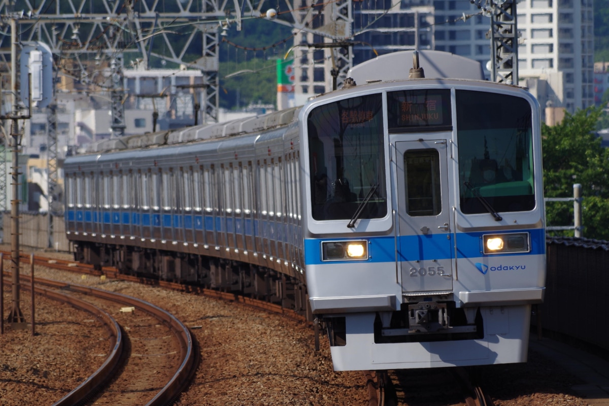 小田急電鉄 海老名検車区 2000形 2055編成