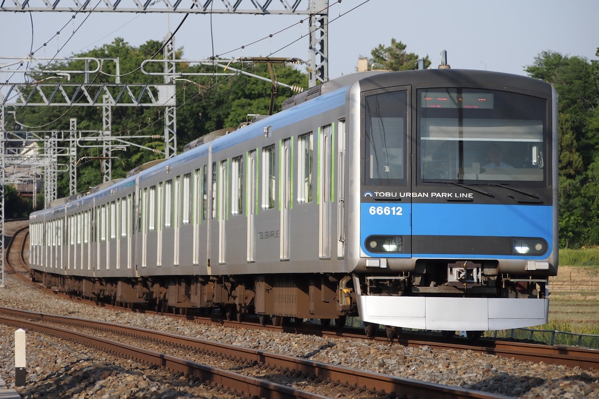 東武鉄道 南栗橋車両管区七光台支所 60000系 61612F