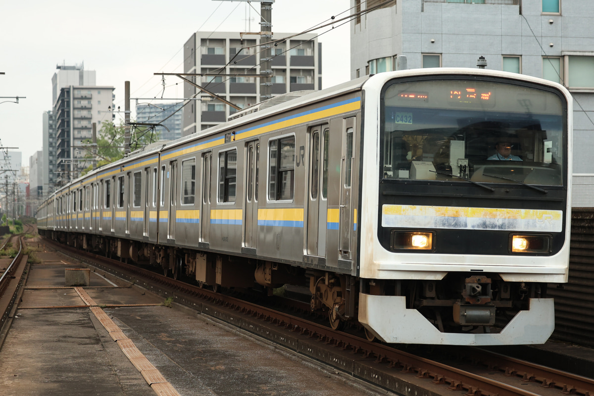 JR東日本 幕張車両センター 209系 マリC432編成
