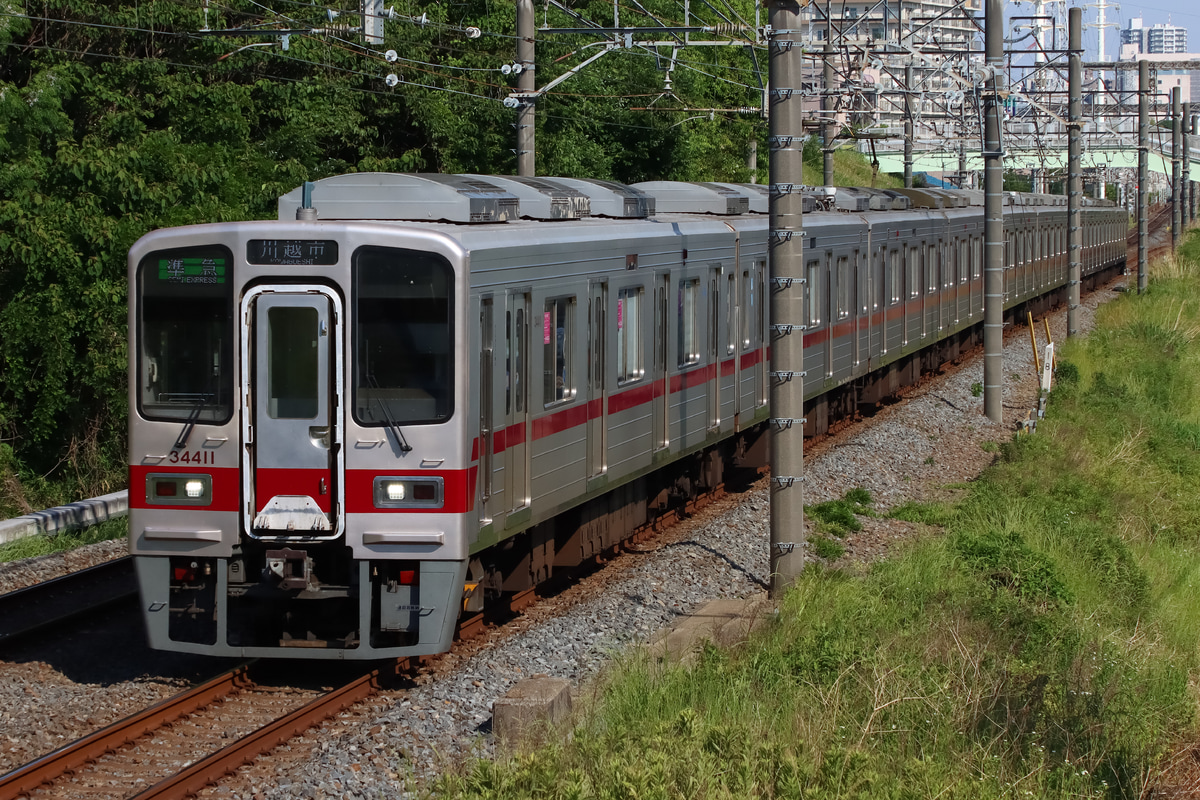 東武鉄道 森林公園検修区 30000系 31411f
