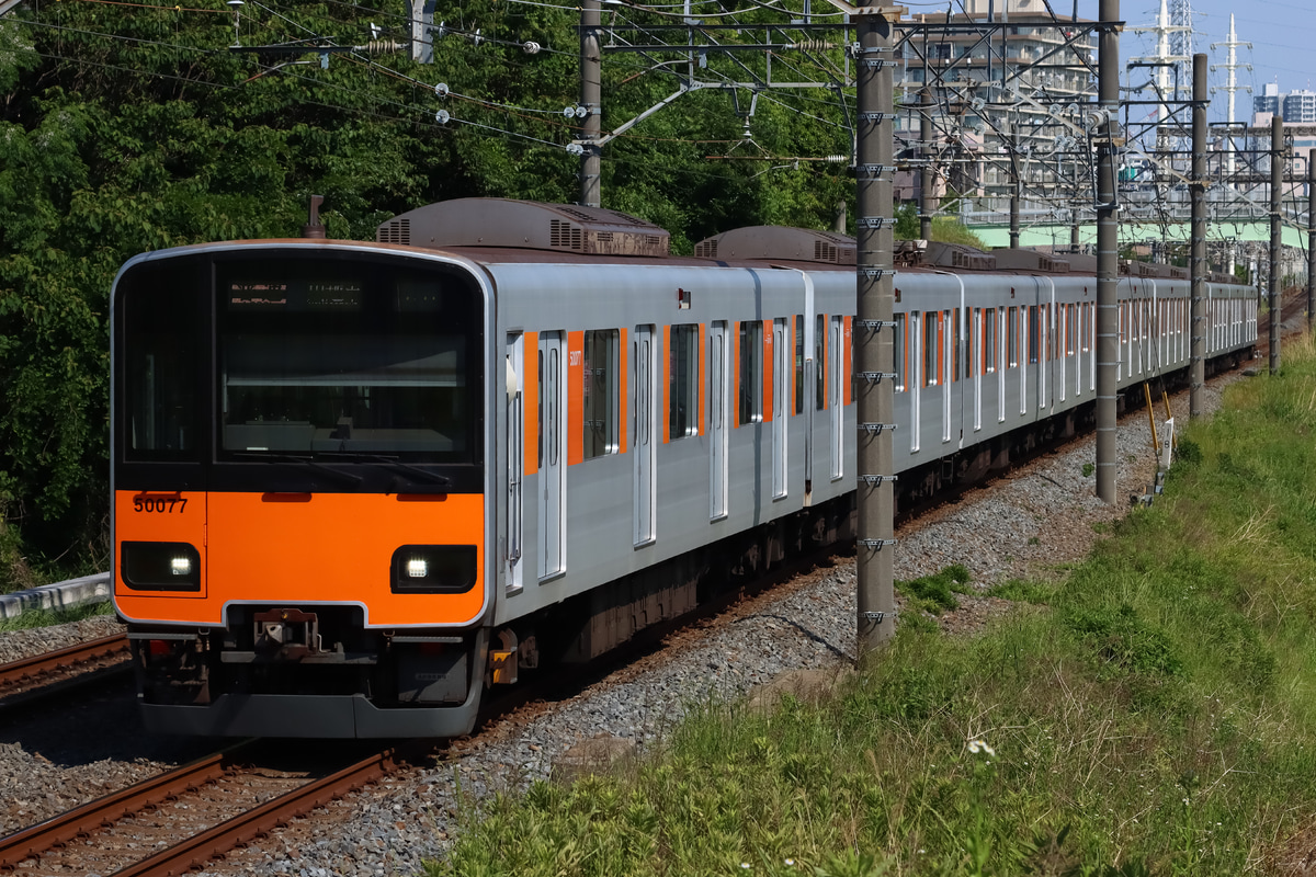 東武鉄道 森林公園検修区 50070型 51077f