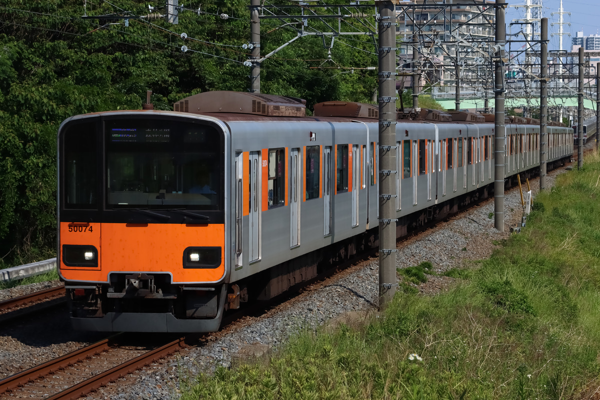 東武鉄道 森林公園検修区 50070型 51074f