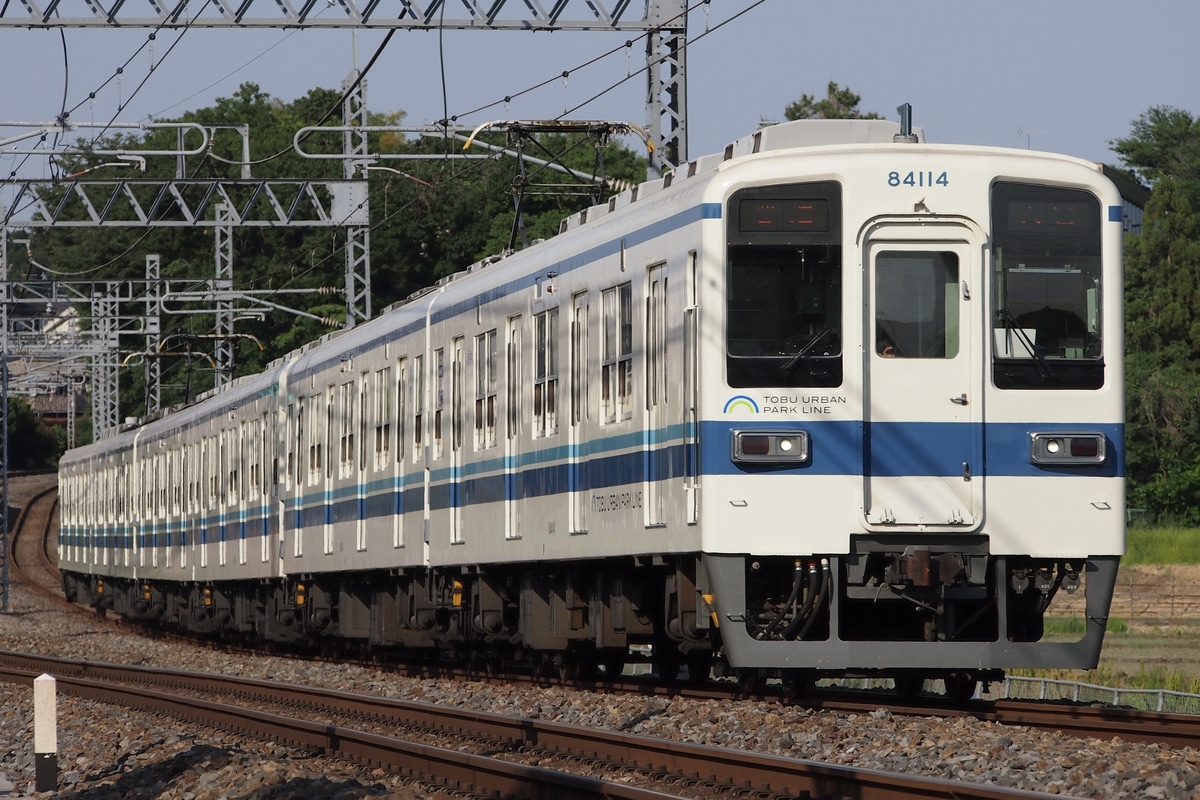 東武鉄道 南栗橋車両管区七光台支所 8000系 81114F