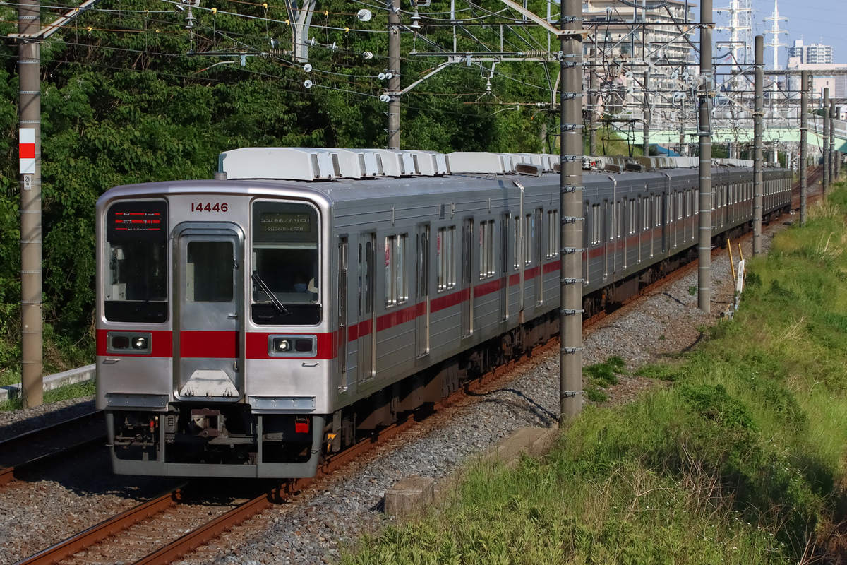 東武鉄道 森林公園検修区 10030系 11446f