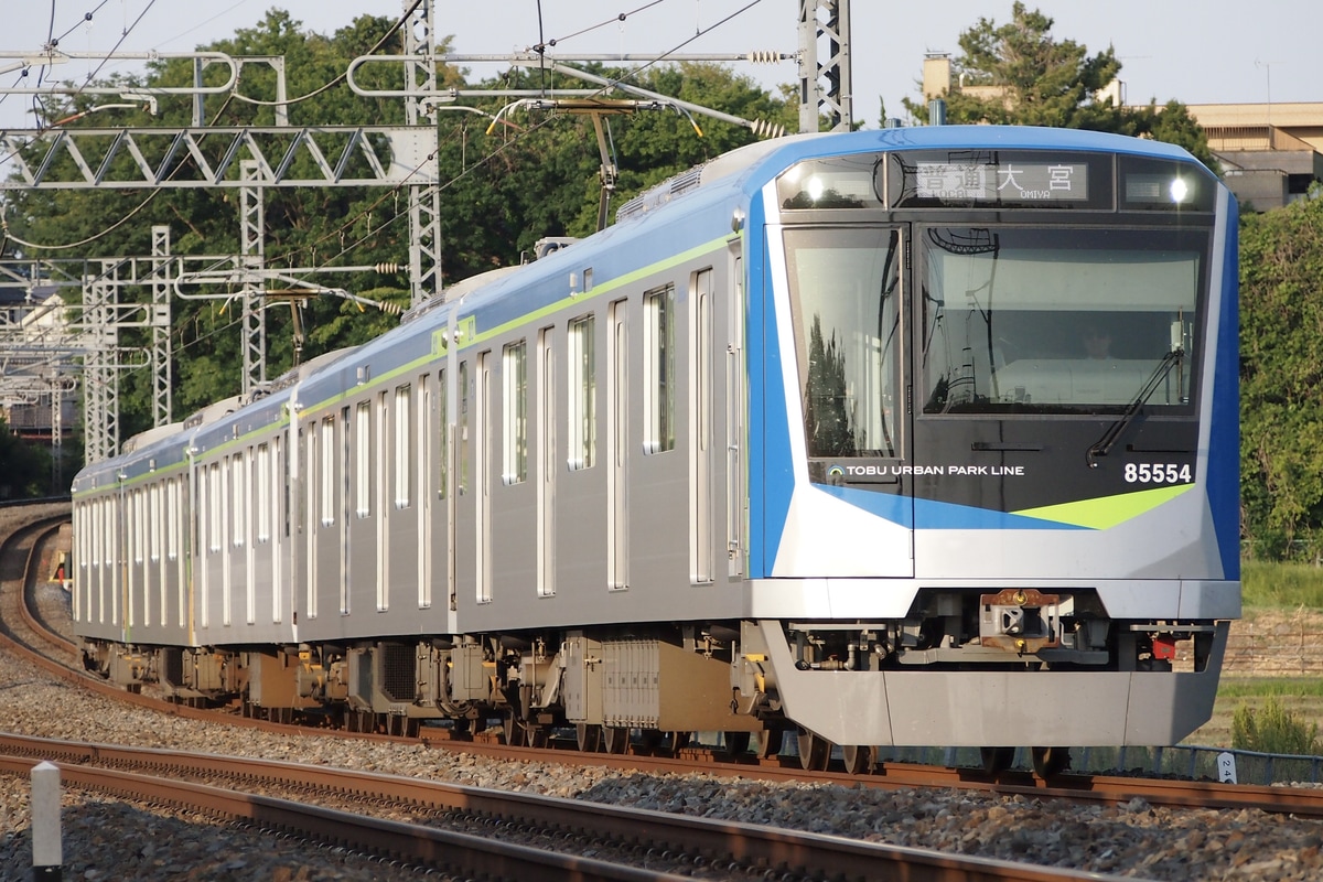 東武鉄道 南栗橋車両管区七光台支所 80000系 81554F