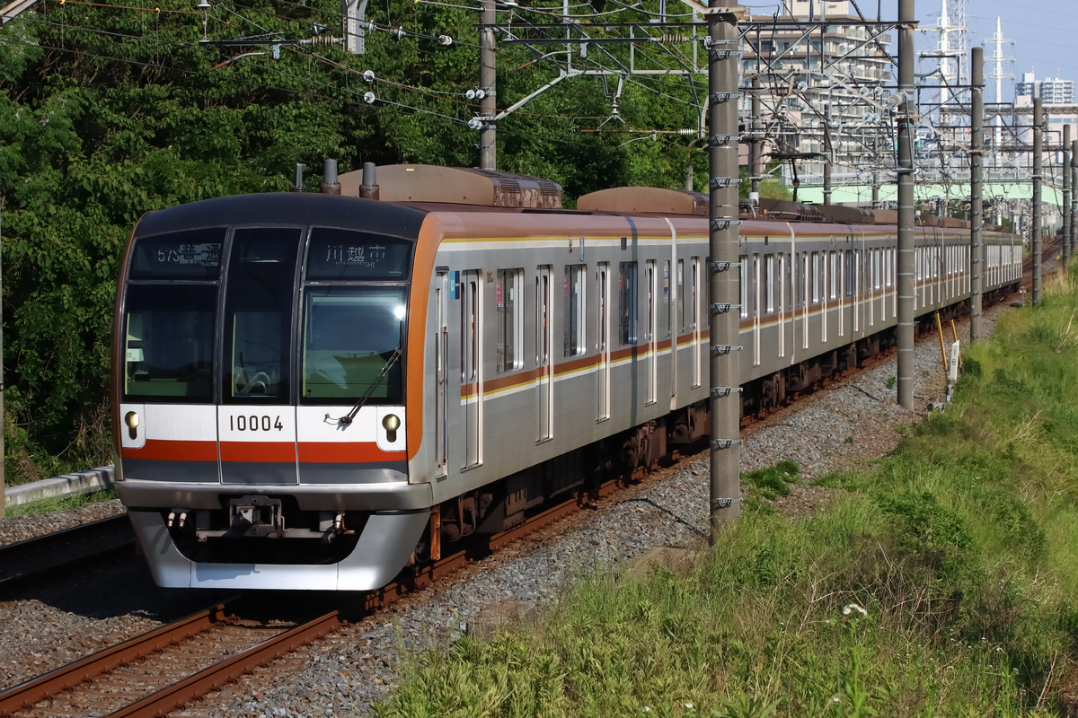 東京メトロ 和光検車区 10000系 10104f