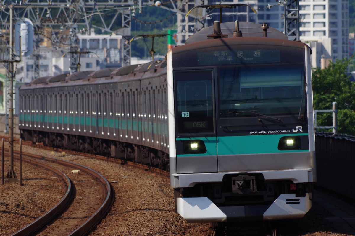 JR東日本 松戸車両センター本区 E233系 マト10編成