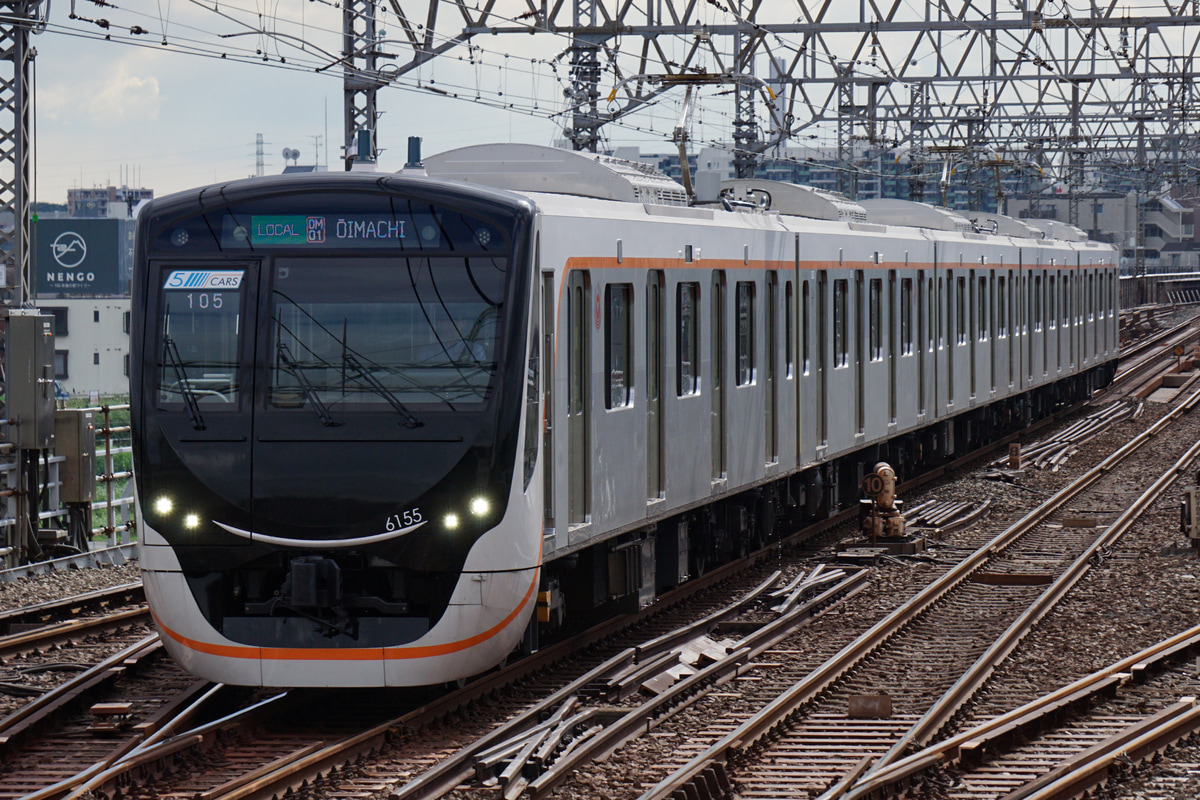 東急電鉄 長津田検車区 6020系 6155F