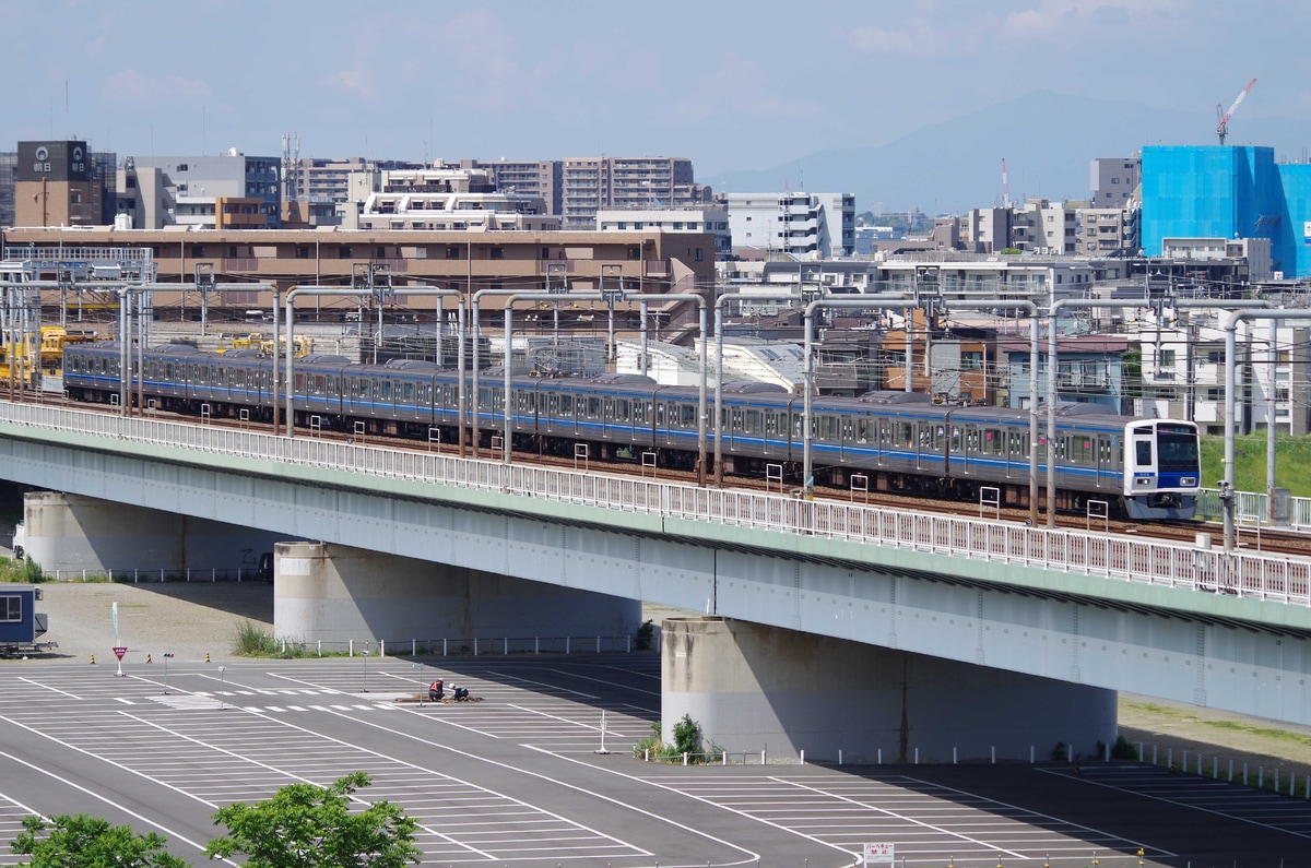 西武鉄道 小手指車両基地 6000系 6116編成