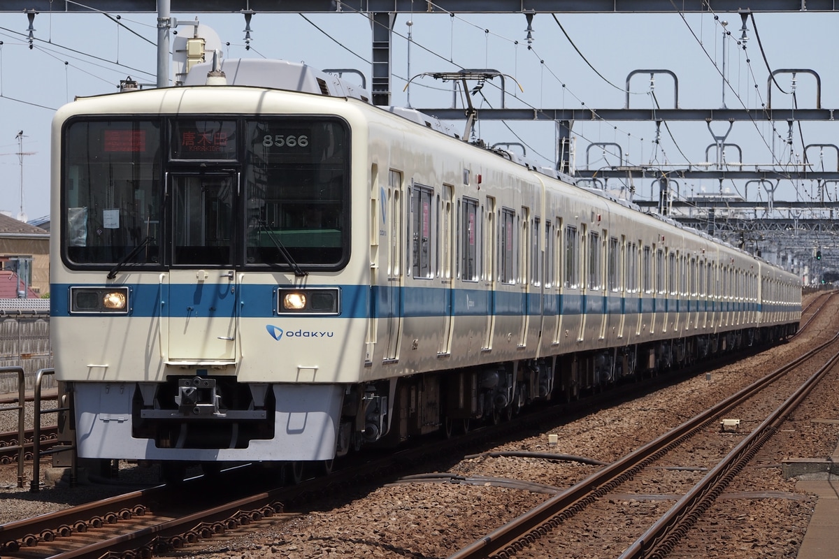 小田急電鉄 海老名検車区 8000形 8266F