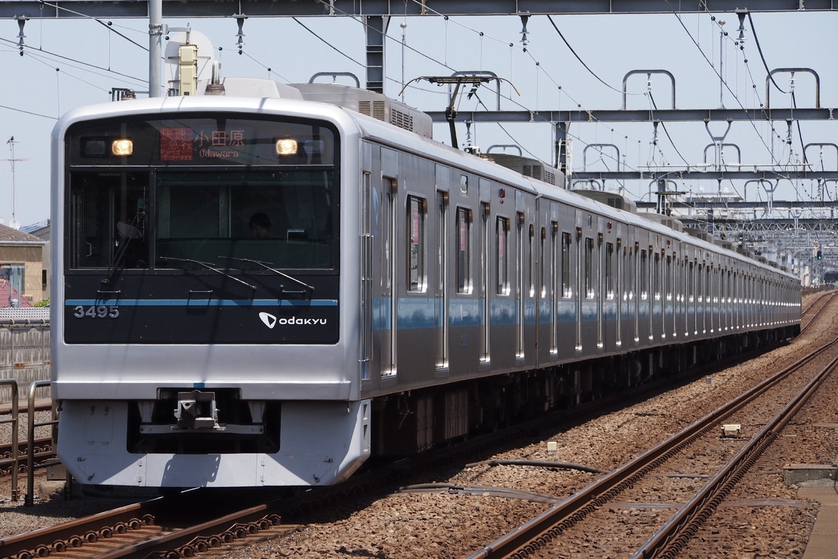 小田急電鉄 喜多見検車区 3000形 3095F