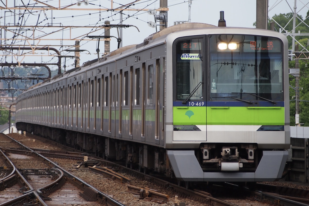 東京都交通局 大島車両検修場 10-300形 10-460F