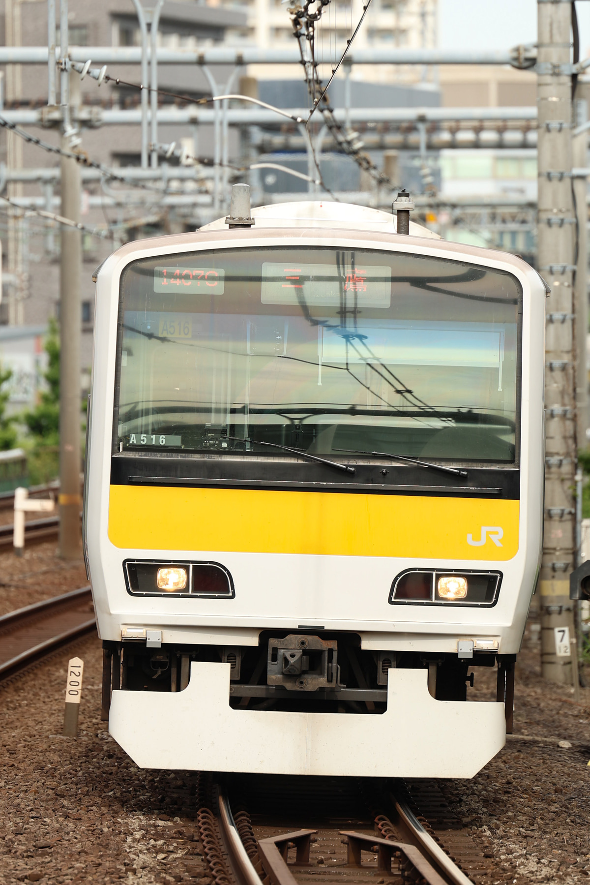 JR東日本 三鷹車両センター E231系 ミツA516編成
