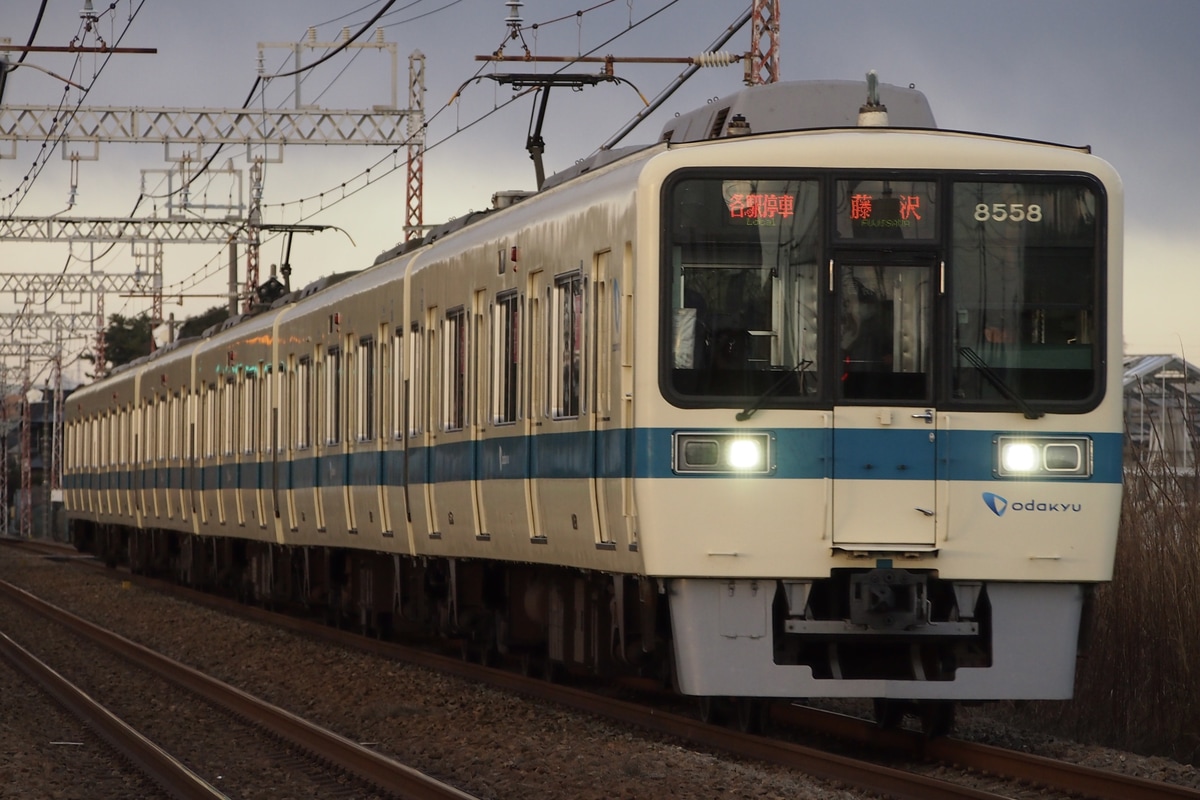 小田急電鉄 海老名検車区 8000形 8258F