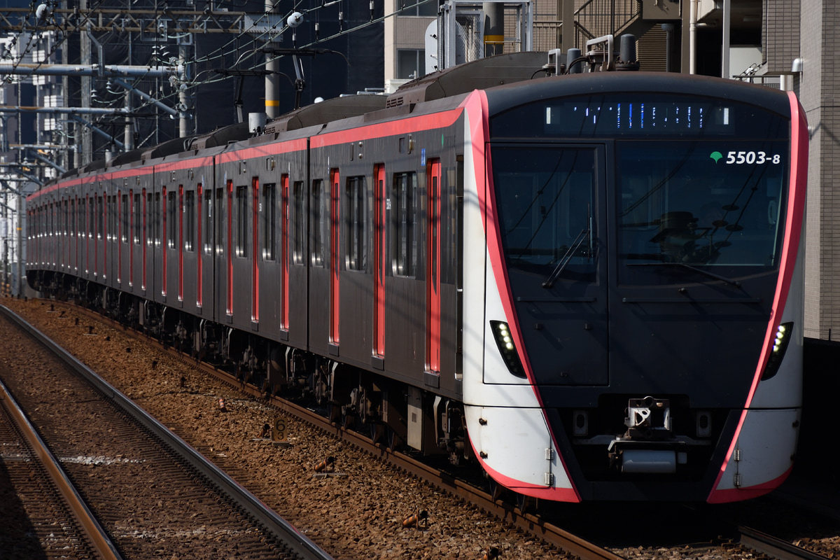 東京都交通局 馬込車両検修場 5500形 5503F