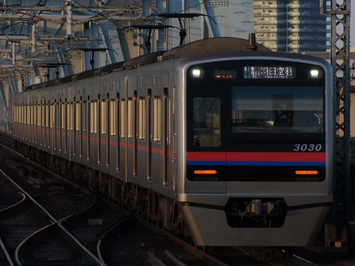 京成電鉄 宗吾車両基地 3000形 3030F