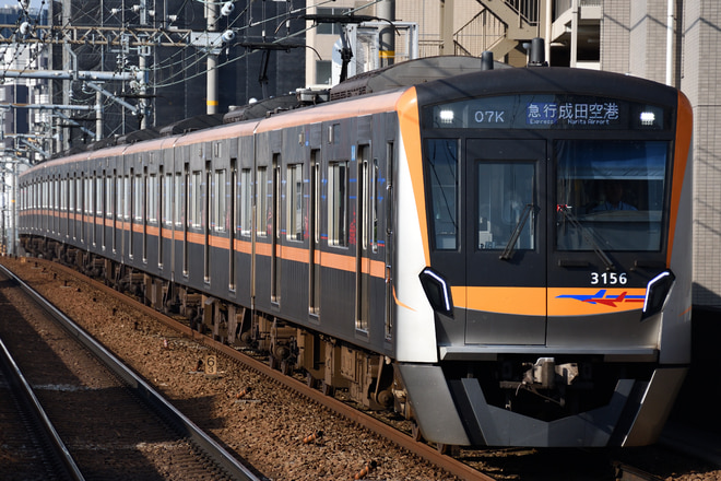 宗吾車両基地3100形3156Fを立会川駅で撮影した写真