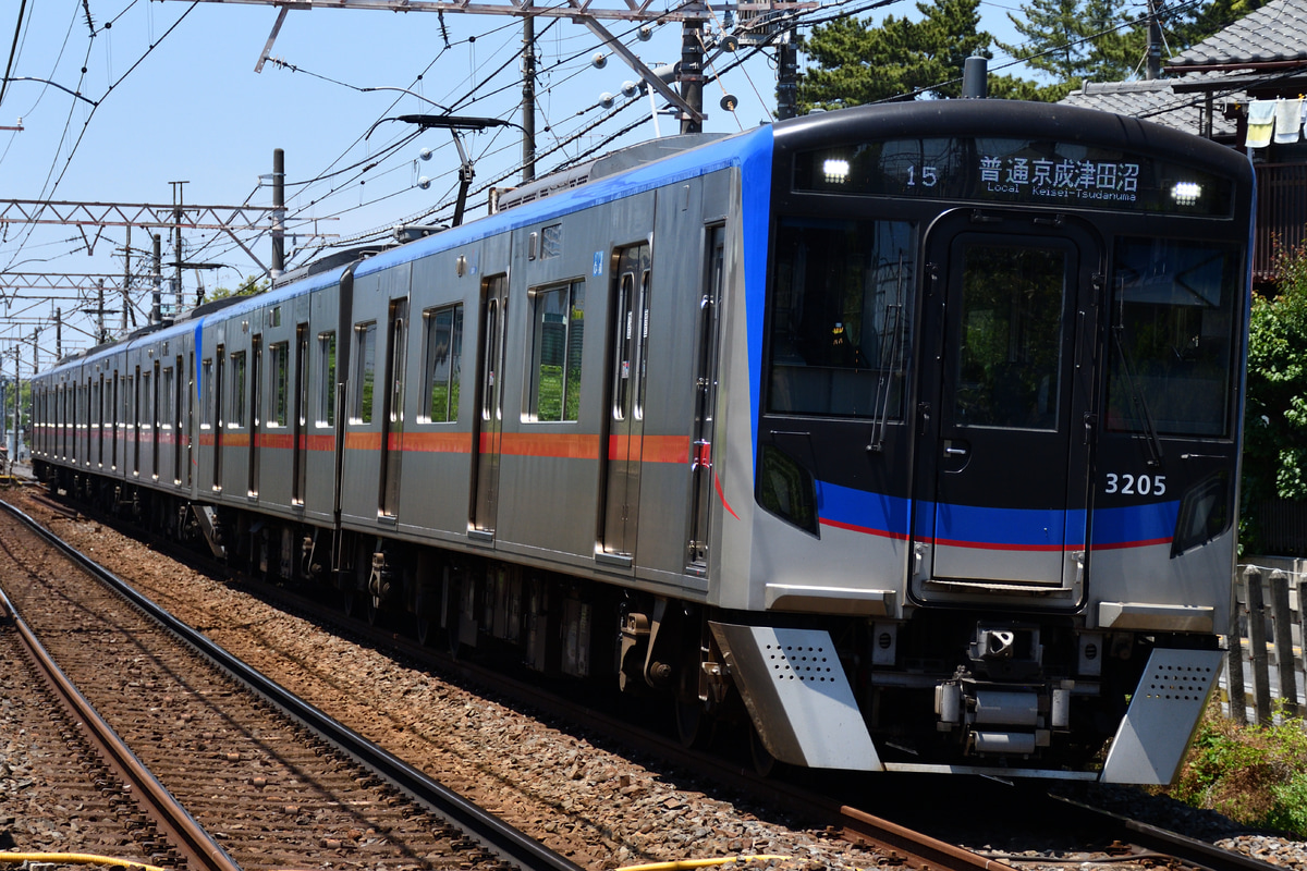 京成電鉄 宗吾車両基地 3200形 3204F