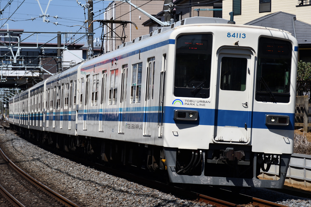 東武鉄道 南栗橋車両管区七光台支所 8000系 81113F