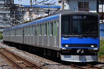 東武鉄道60000系61611Fを塚田～新船橋間で撮影した画像