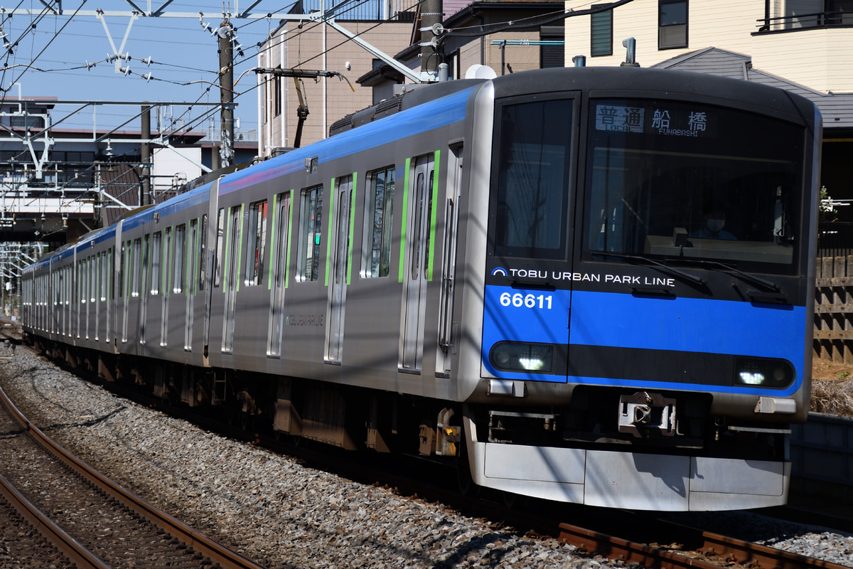 東武鉄道 南栗橋車両管区七光台支所 60000系 61611F