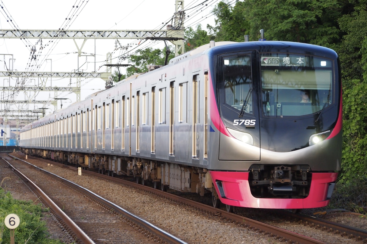 京王電鉄 若葉台検車区 5000系 5735F