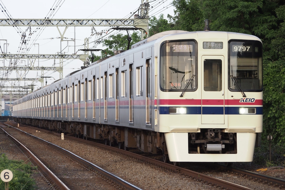 京王電鉄 若葉台検車区 9000系 9747F