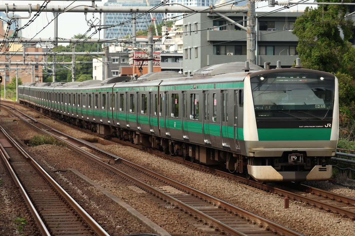 JR東日本 川越車両センター E233系 ハエ114編成