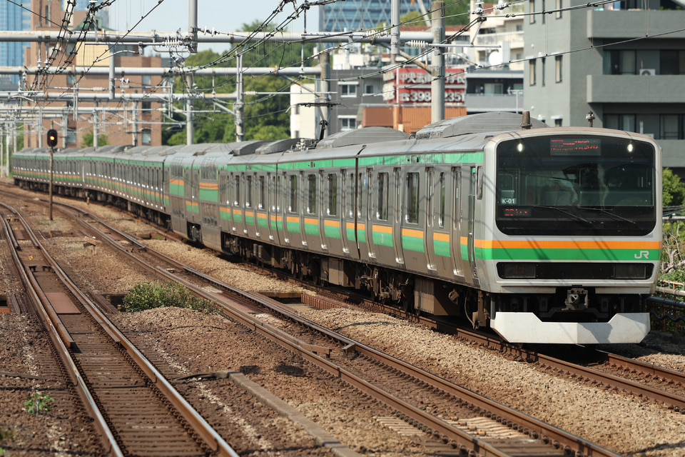 JR東E231系コツK-01編成<br class="br-sp" />(コツK01編成)(コツK-01)(コツK01)の写真