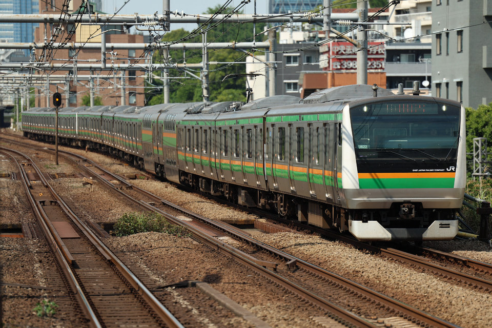 JR東E233系ヤマU622編成<br class="br-sp" />(U622編成)の写真