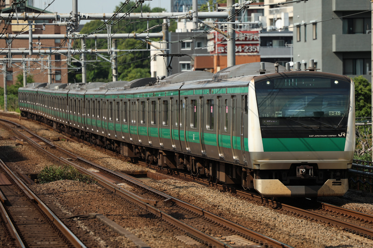 JR東日本 川越車両センター E233系 ハエ115編成