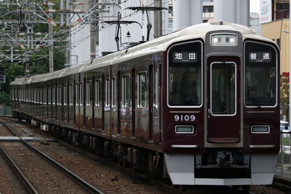 阪急電鉄 平井車庫 9000系 9009F