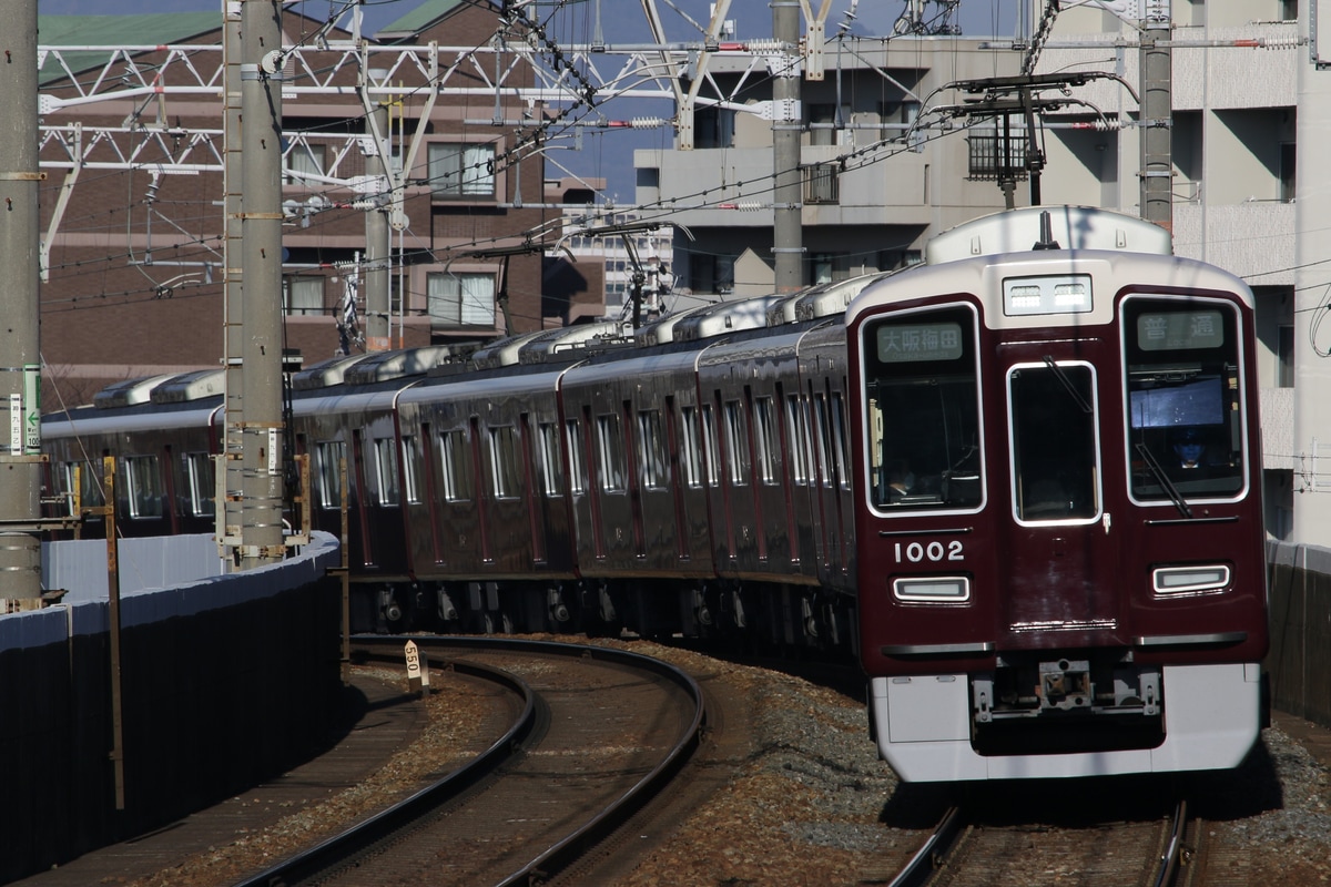 阪急電鉄 西宮車庫 1000系 1002F