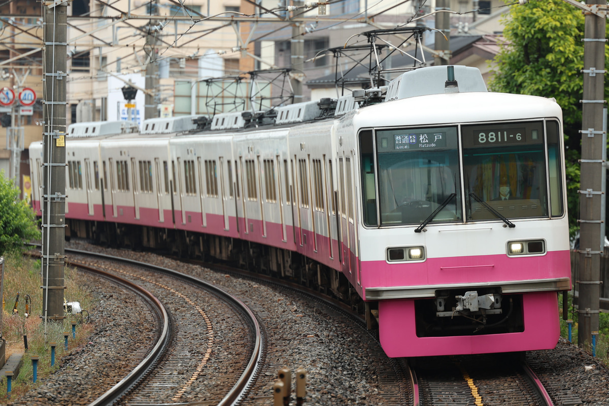 京成電鉄 くぬぎ山車両基地 8800形 8811F