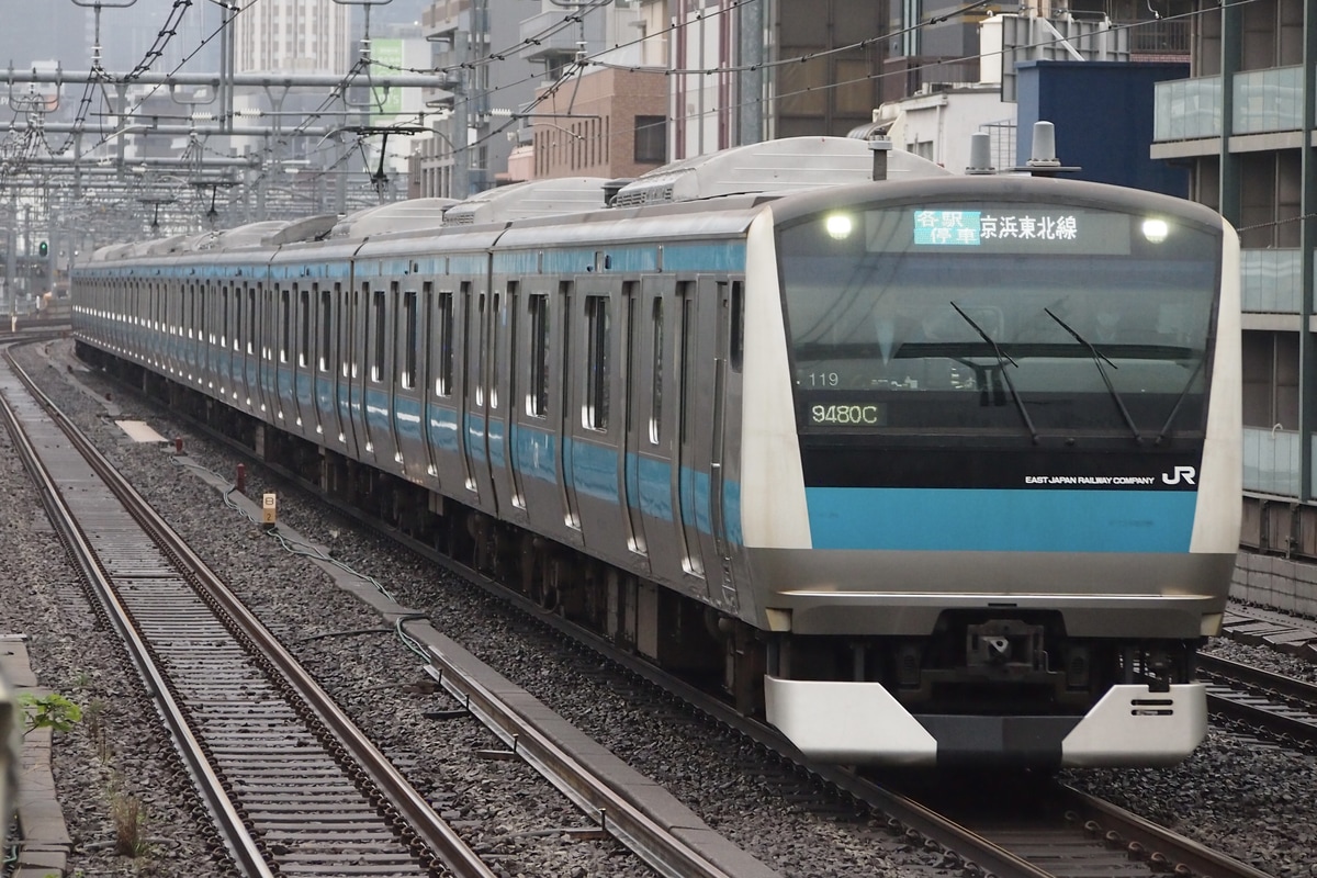 JR東日本 さいたま車両センター E233系 サイ119編成