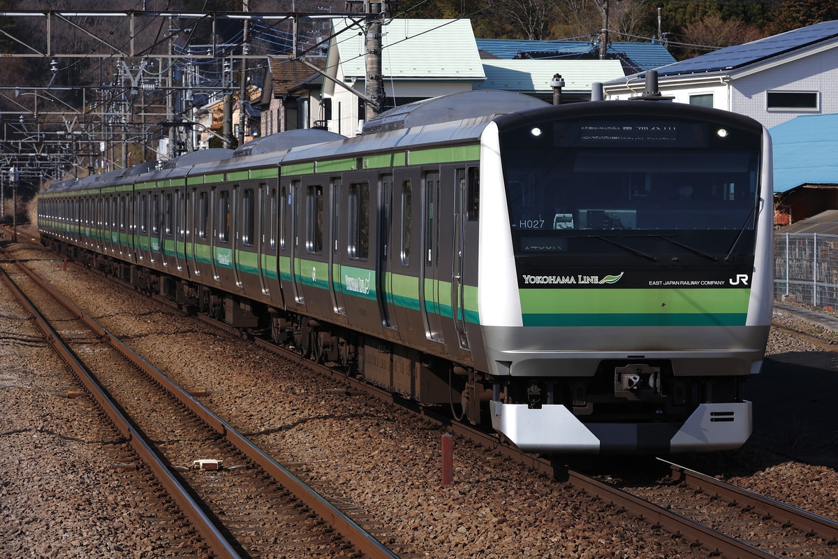 JR東日本 鎌倉車両センター本所 E233系 クラH027編成