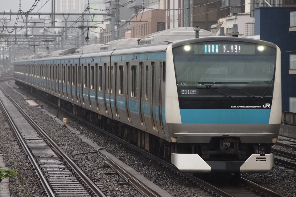 JR東E233系サイ182編成<br class="br-sp" />(ウラ182編成)の写真