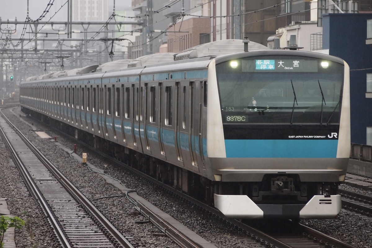 JR東日本 さいたま車両センター E233系 サイ183編成