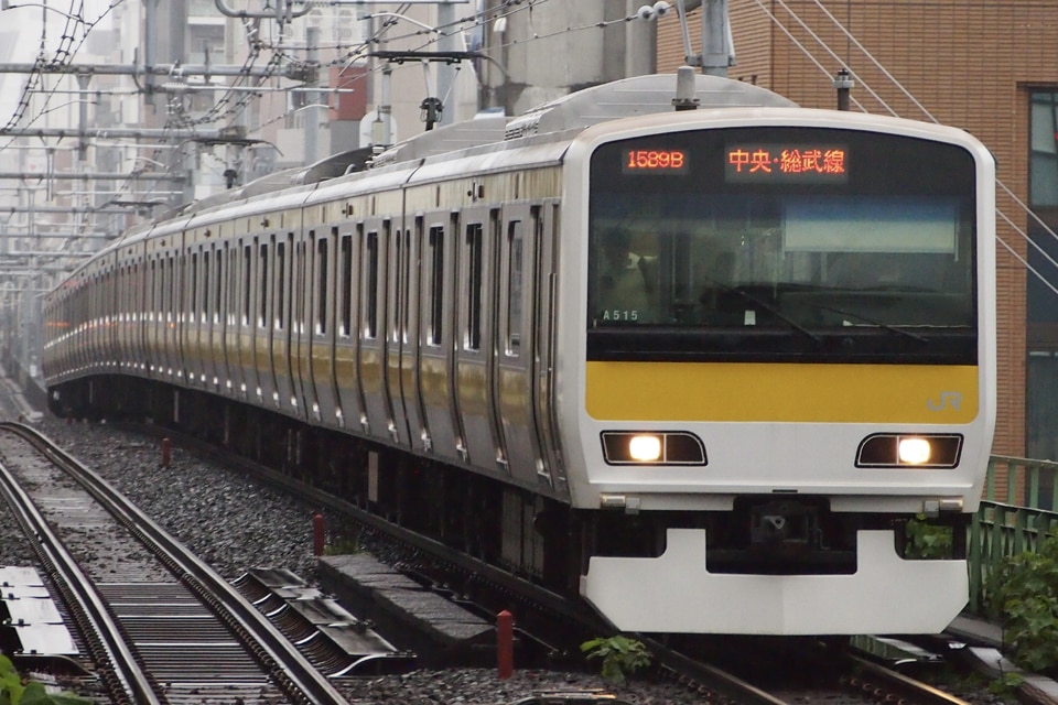 JR東E231系ミツA515編成<br class="br-sp" />(A515編成)(ミツA515)の写真