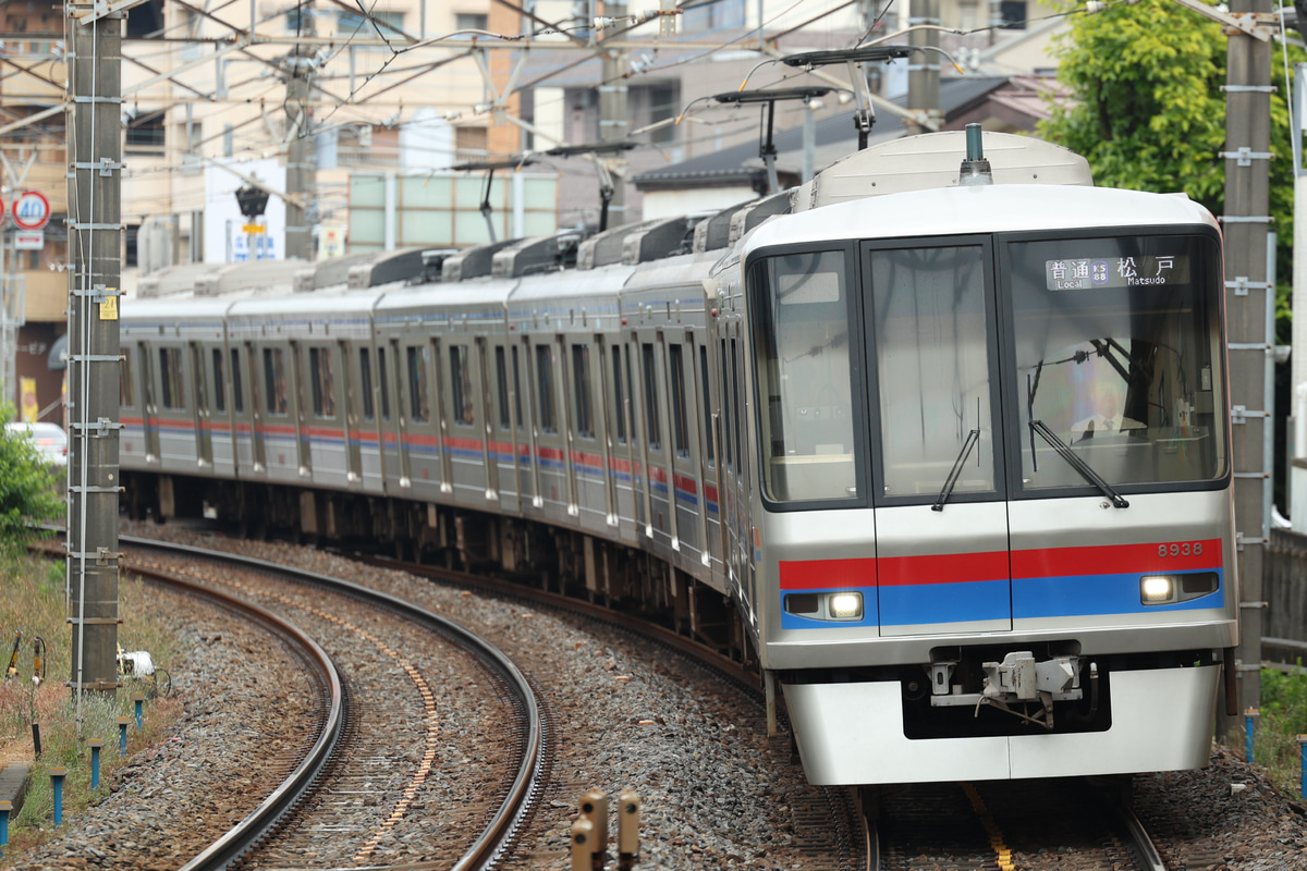 京成電鉄 くぬぎ山車両基地 8900形 8938F