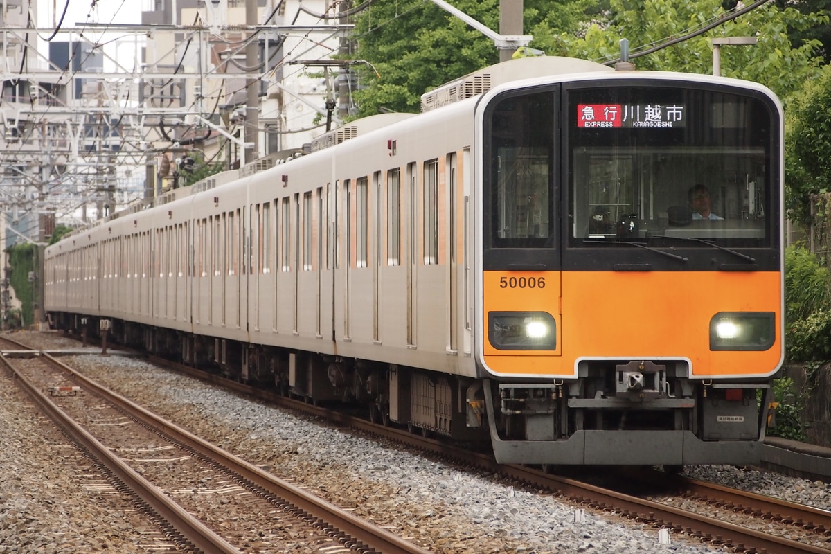 東武鉄道 森林公園検修区 50000系 51006F