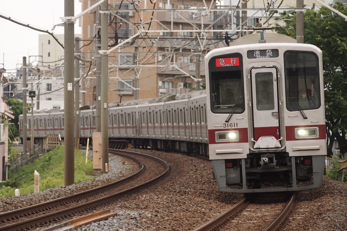 東武鉄道 森林公園検修区 30000系 31611F