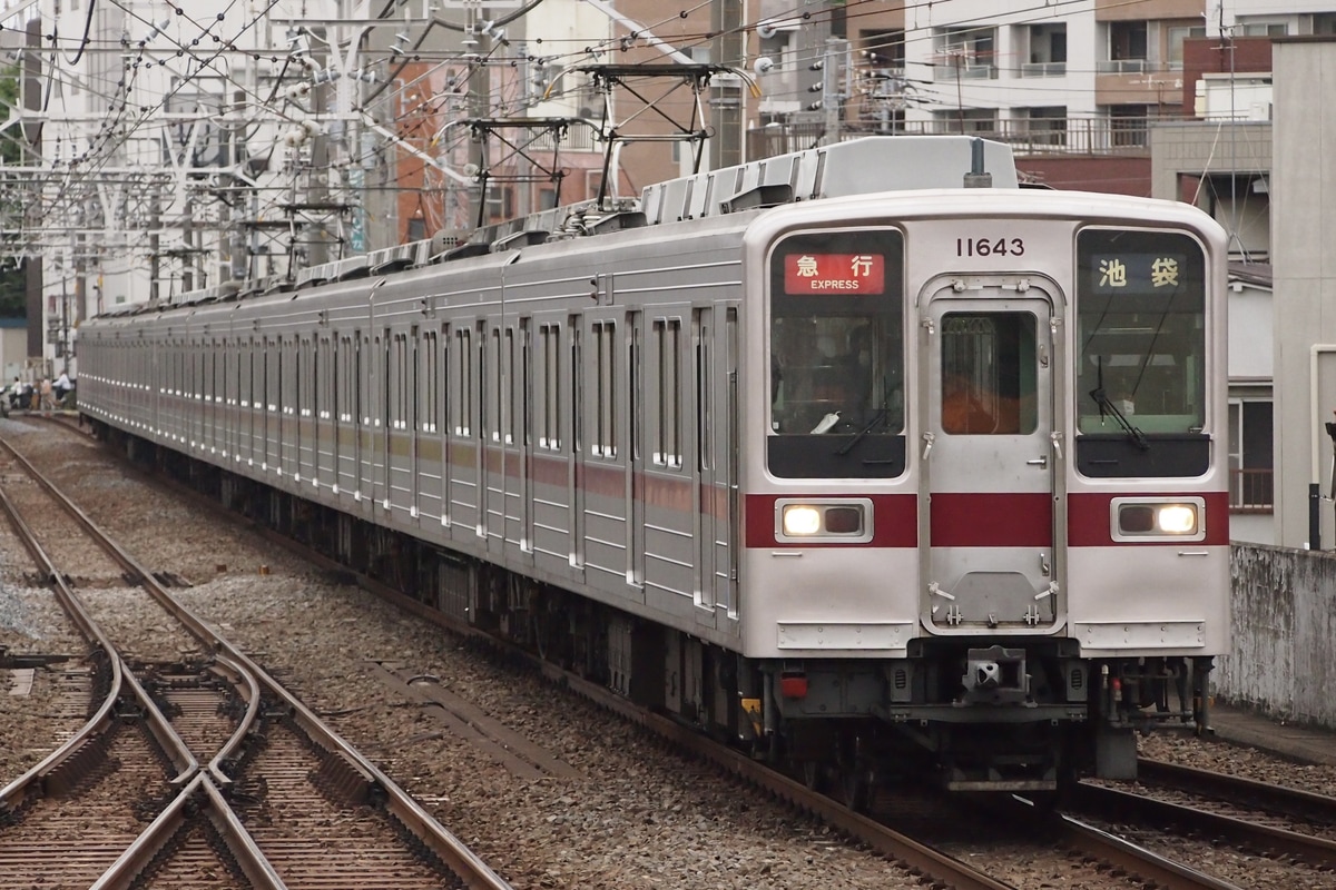 東武鉄道 森林公園検修区 10030系 11643F