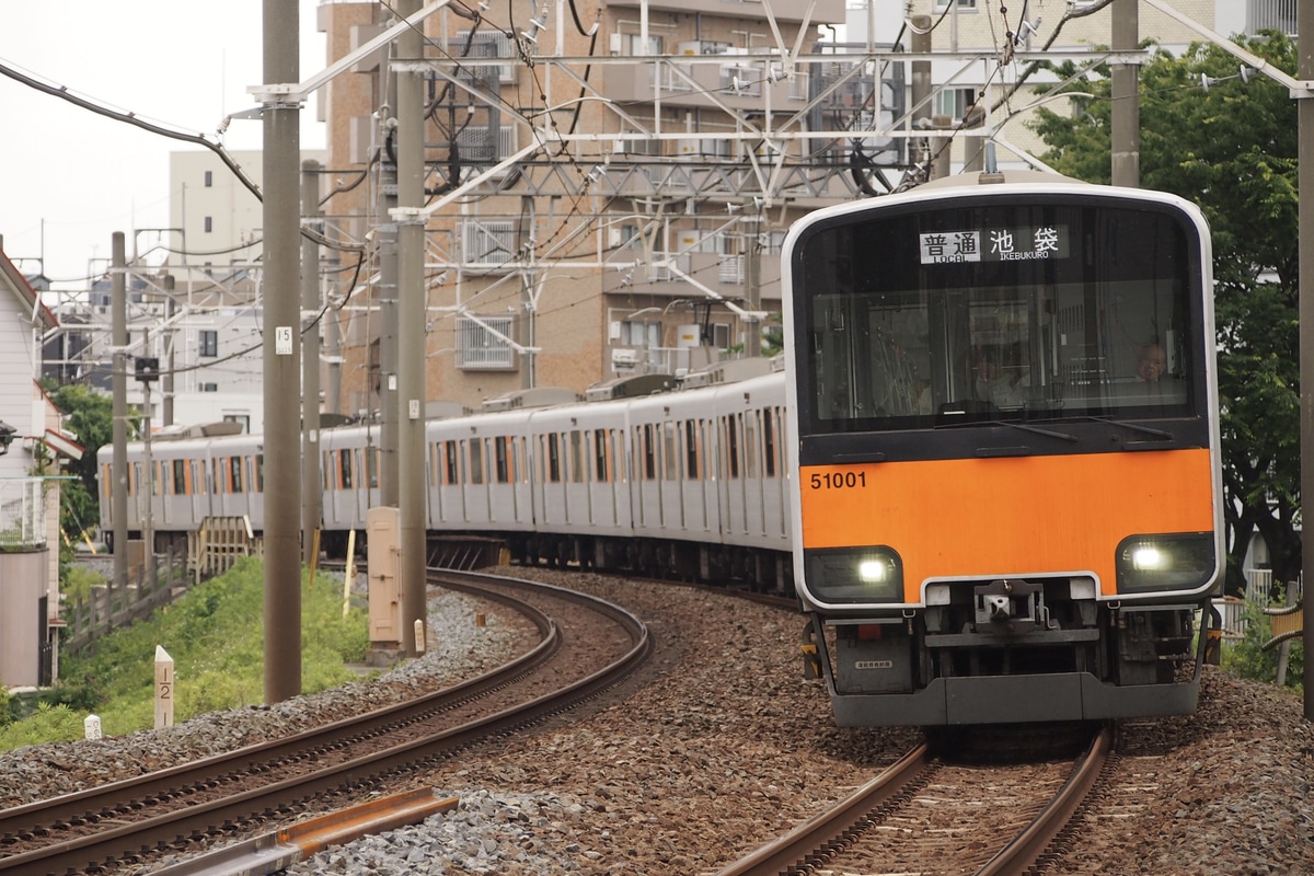東武鉄道 森林公園検修区 50000系 51001F