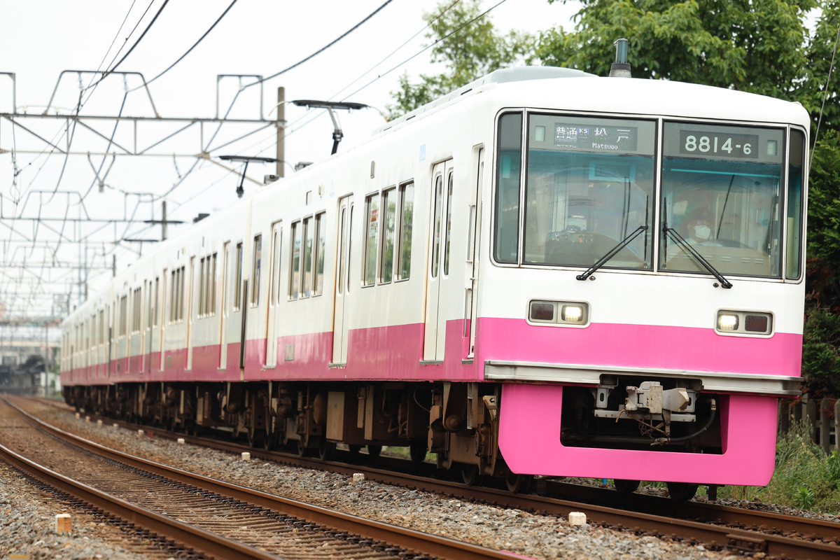 京成電鉄 くぬぎ山車両基地 8800形 8814F