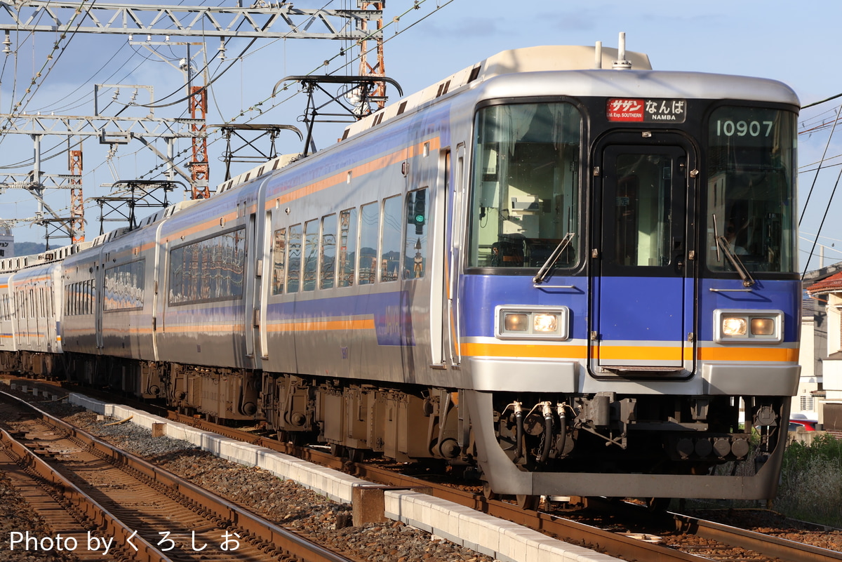 南海電気鉄道 住ノ江検車区 10000系 10007F