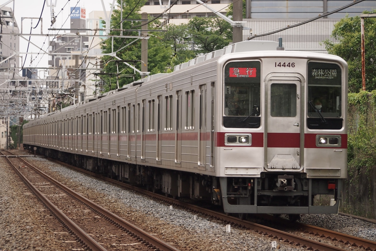 東武鉄道 森林公園検修区 10030系 11446F