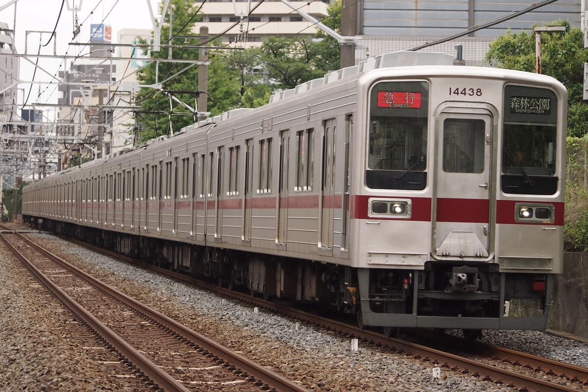 東武鉄道 森林公園検修区 10030系 11438F