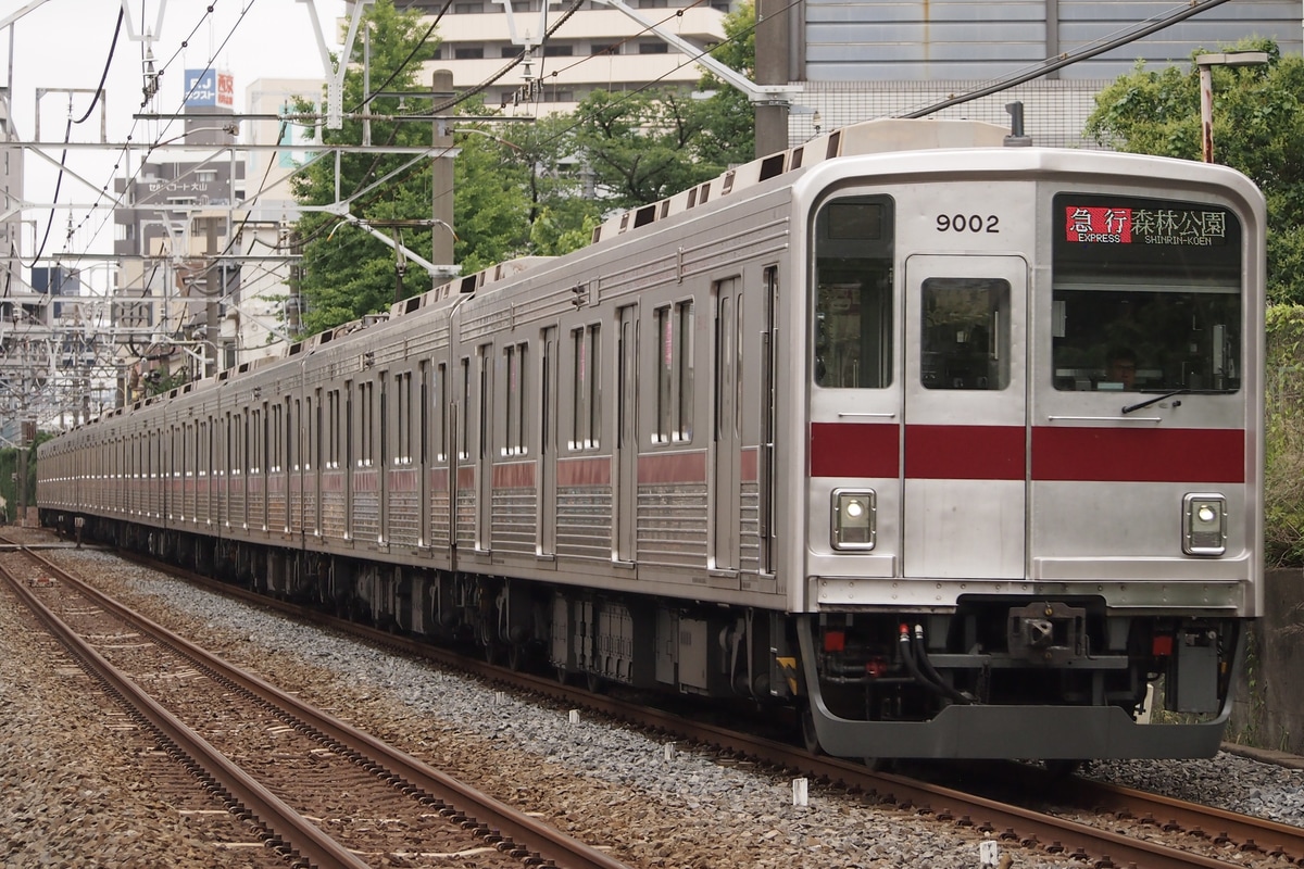 東武鉄道 森林公園検修区 9000系 9102F