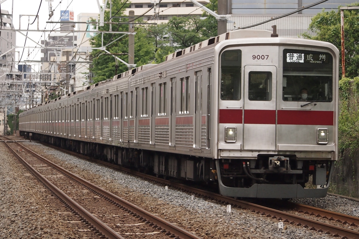 東武鉄道 森林公園検修区 9000系 9107F